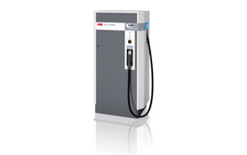 Terra-51-Station von ABB für Schnellladungen von E-Cars.
